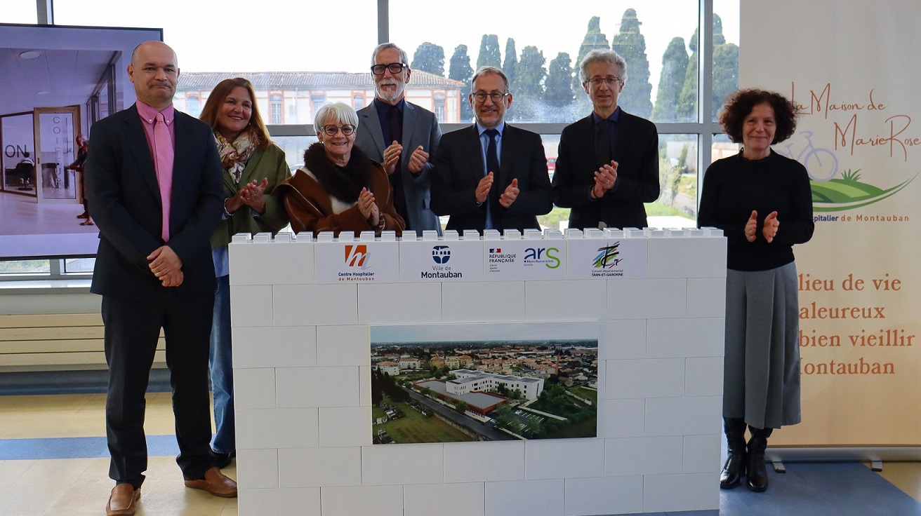 Nouvel EHPAD : pose de la 1ère pierre de La Maison de MarieRose